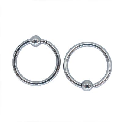 China FASHIONABLE Twist BCR Nose Ring Body Jewelry Titanium Nose Ring for sale