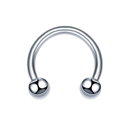 China Factory FASHIONABLE Nose Ring Nose Septum Ring Titanium Piercing Ear Cartilage Tragus Body Jewelry Circular Piercing Horseshoe for sale