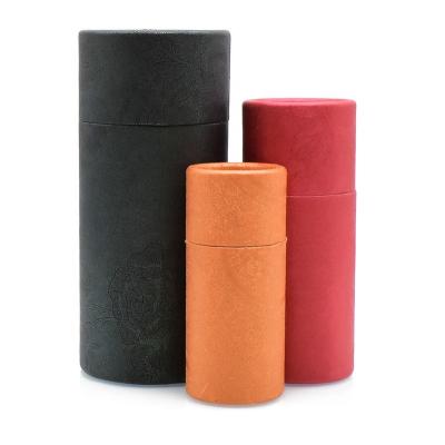 China Eco-friendly Wholesale Biodegradable Tube Tea Coffee Beans Candy Eco-Friendly Paper Packaging And Other Round Kraft Paper Tubes for sale