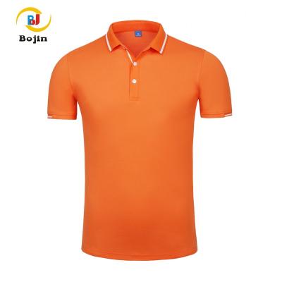 China NEW PRODUCT QUICK DRY Mens Bojin Cotton And Polyester Short Sleeves Golf Polo Shirt 5802# for sale