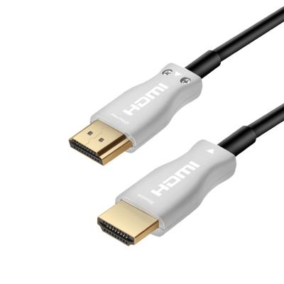 China Cable HDMI HDTV trenzado dorado 3D 4K para la caja de televisión antiinterferencia en venta