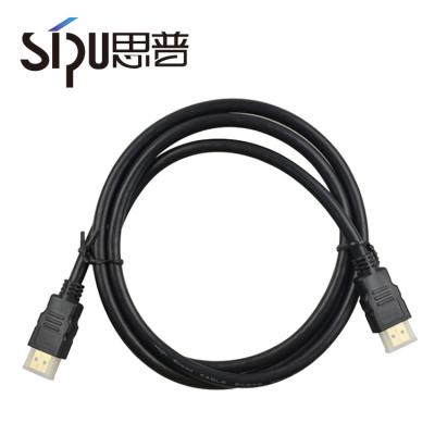 China SIPU Hot sales HDMI kabel 1m 1.5m 2m 3m 5m 8m 10m 15m HDMI kabel 18gbps Goud geplatte video HDMI Te koop