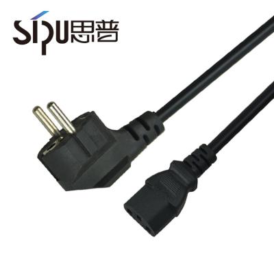 China 1.8mtrs EU Power Cord 220VAC Europese verlengkabels voor huishoudelijke apparaten Te koop