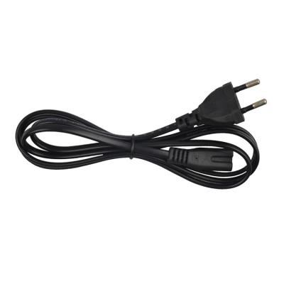 China Customizable European Power Lead  Laptop Desktop Computer Power Cable 1.5meter for sale