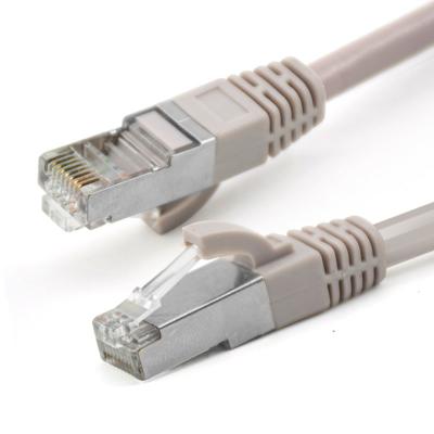 China 1000mhz 3mtrs CAT7 Cordón de parche Gris Cat 7 Cable de parche UTP Escudo en venta