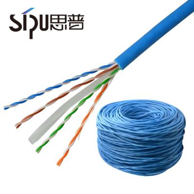 中国 耐久性 6.0MM Cca Rj45 Cat6ケーブル Utp 4pr 23awg Cat 6ネットワークケーブル 販売のため