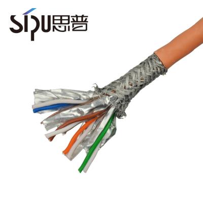 중국 7.0MM CAT7 LAN 케이블 0.57 Bare Copper Conductor Cat 7 네트워크 케이블 판매용