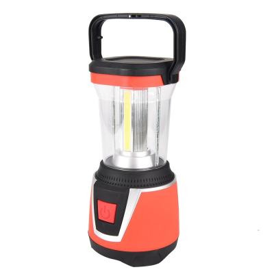 China Residential 3XD BATTERY OPERATED WITH SUPER LIGHT WITH HANGER AND RUBBER COATED COB CAMPING LANTERN for sale