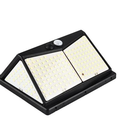 China PIR MOTION SENSOR WALL SOLAR NIGHT LIGHT polycarbonate RECHARGEABLE OUTDOOR USE 208SMD for sale