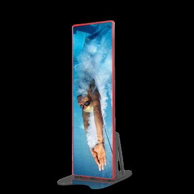 China Display # Player LED Indoor Standee Indoor Advertising Poster Led Display Screen for sale