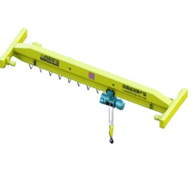 China Bridge Crane Mine Crane 5 ton 10 ton 12 ton single girder overhead crane with electric wire rope crane for sale