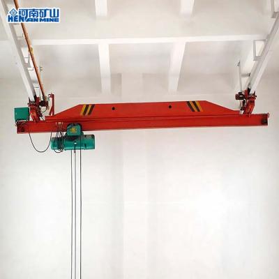 China Top Serive 2 Bridge Crane High Quality 5 8 10ton LX Electric Single Girder Bridge Suspension Girder Overhead Crane for sale