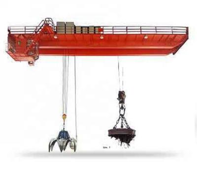 China Bridge Crane Double Girder Remote Control Attack and EOT or E. Electromagnetic O.T Crane for sale