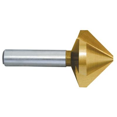 China Metal Drilling HSS 75 Degrees Taper Deburring Countersink Drill for sale