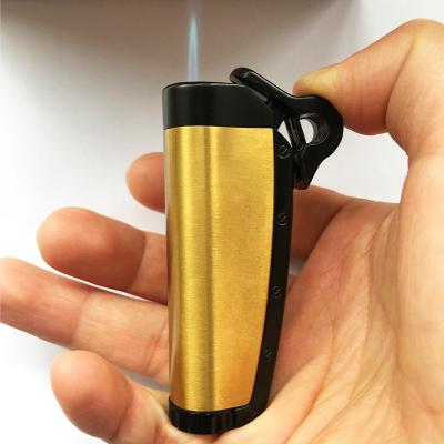 China Wholesale Creative Portable Gas Factory Metal Lighters Jet Flame Windproof Torch Lighter for sale