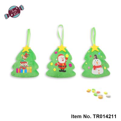 China Promotional Toys Best Selling Christmas Tree Surprise Candy Toy Bag for sale