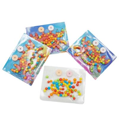 China Natural Puff Compressed Candy and Sour Puff Candy in Crab Shaped Blister Card for sale