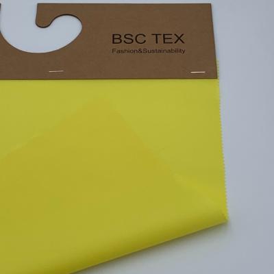 China 53 Gsm 40D Recycled Ripstop Nylon Fabric Taffeta PU Coated for sale