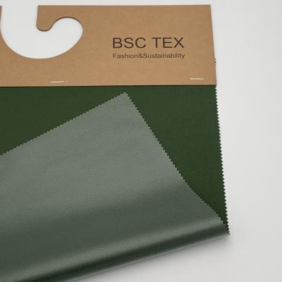 China Recycled 75D Mechanical Stretch Twill Recycled Polyester Fabric for sale