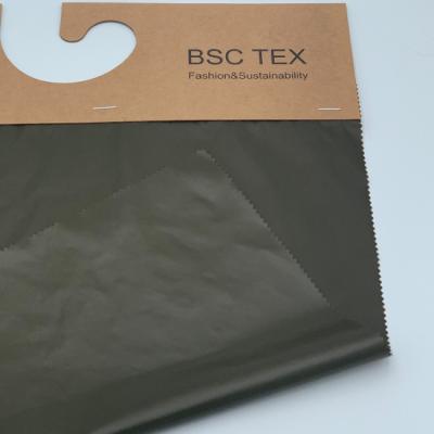 China 400T 20D x 20D 39gsm Recycled Taffeta Down Proof Nylon Fabric for sale