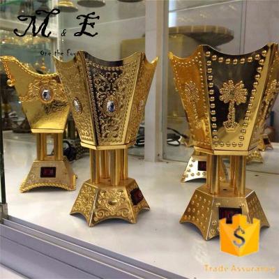 China New designed indian incense polyresin suit of censers perfume bottles elegant style beaurful designed for sale