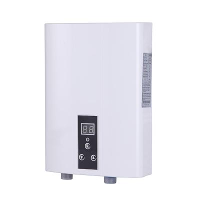 China 2020 Hotel Bathroom Plastic Shower Instant Electric Water Heater 5.5KW 220V for sale