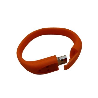 China Wholesale Flexible Usb Flashdisk Memory Stick Wrist Band Wristband Silicone Silicone USB Flash Drive With LOGO Pendrive Customized for sale