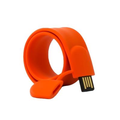 China Stylish Flash Training Wristband Silicone Memory Stick Silicone Wristband Silicone USB Workout Jump Drive Colorful Pendrive Gift for sale