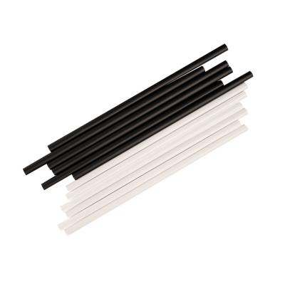 China 100 Modern Biodegradable 7*210mm Polylactic Acid PLA Straws Coffee Milk Tea Drink Disposable Straws for sale