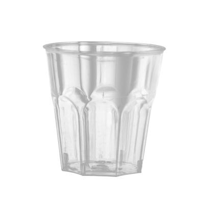 China Wholesale Disposable Plastic Cup Disposable Transparent Hard Advertising Plastic Milk Tea Cup HKB1 for sale