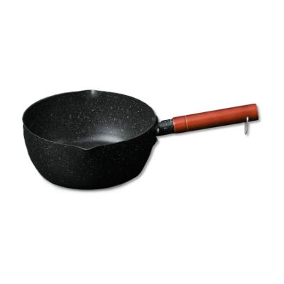 Cina Various Sustainable Promotional Goods Using Cl Aluminum Stain Coating Snow Nonstick Pan Cooking Items in vendita