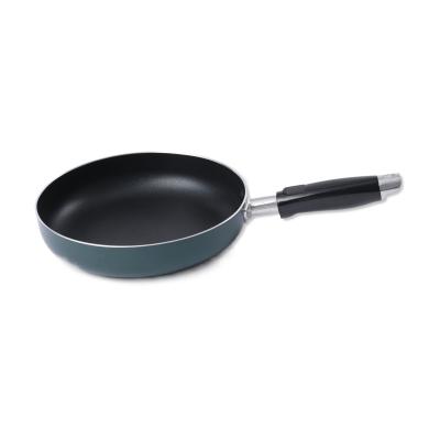 Cina Contemporary pots and pans and cookware hard anodized nonstick dishwasher safe, gray with black handles in vendita