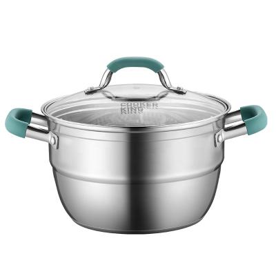 China Best viable selling 304/430 stainless steel steamer, kitchen cookware, steamed egg/soup utensils à venda