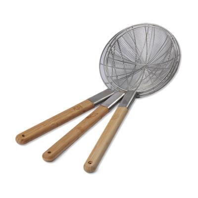 China Factory Vigorous Selling Widely Used Various Wood And 201 Stainless Steel Square Handle Extra Thick Wire Kitchen Wares for sale