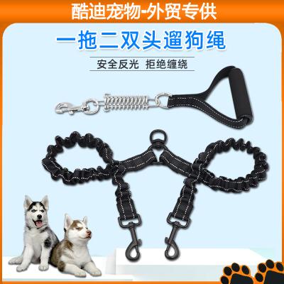 China Stocked Pet Leashes Wholesale High Quality Nylon Retractable Dog Leash Dog Leash No Pull Lead Training Durable for sale