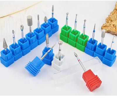 China Nail Art Beauty Nail Drill Bit Drill Bit Nails Popular Styles Portable Nail Drill Bit for sale