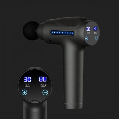 China Health Care Institute Electronic Hot Selling Pocket Fascia Men Muscle Massager Gun Cordless Portable Display, Health Massage Gun for sale