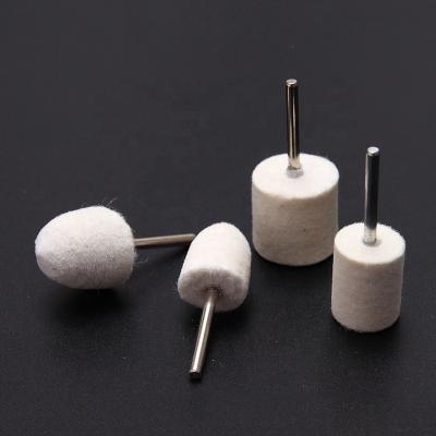 China Wool Mix Pack Tools Maker Durable Grinding Abrasive Head For Polish for sale