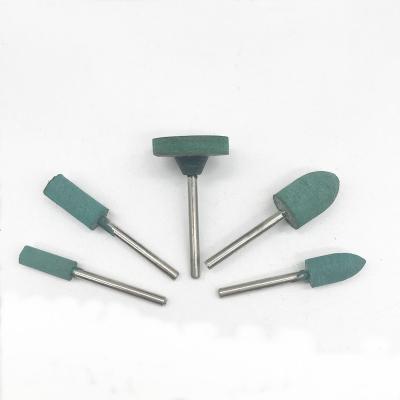 China With an elastic polishing grinding head, 16mm 20mm sesame rubber grinding head for sale