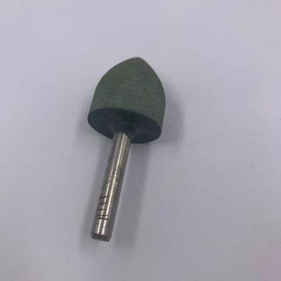 China With a 4/5/6/8/10/12mm Abrasive Grinding Point Rubber Burr Bits Mounted Polishing Head for sale