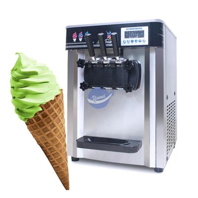 China Easy Ice Cream Machine Shop Thailand Ice Cream Machine Labor Saving Operation Soft Serve Ice Cream Machines For Sale for sale