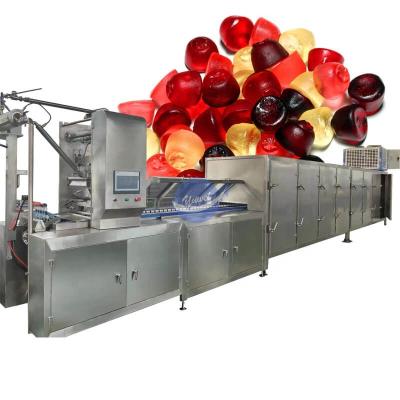 China factory soft gum candy machine/gummy jelly candy production line for soft candy jelly machine for sale