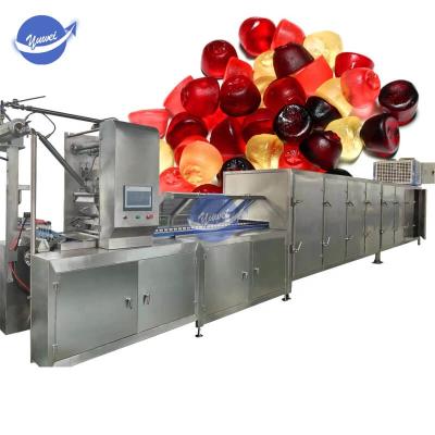 China Factory Mint Candy Making Machine 150kg/h Stainless Steel Jelly Drops Support Candy Making Machine Production Line for sale