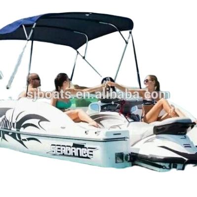 China Pleasure Craft Best Fiberglass Wave Boat For Jet Ski Factory For Sale With CE for sale