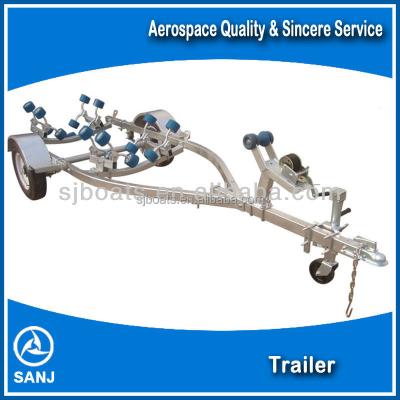 China Custom Boat Trailer SANJ Jet Ski Trailer With Low Price For Sale for sale