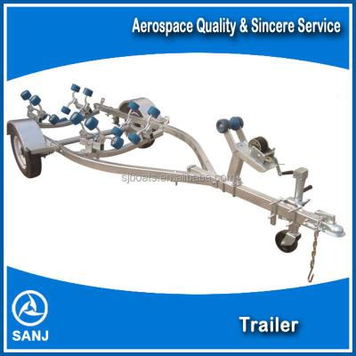 China High quality boat trailer SANJ trailer for jet ski boat with low price for sale