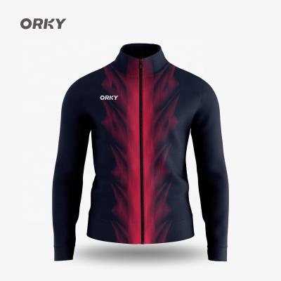 China Breathable Quick Dry And Never Fade Team Suit Wear Soccer Coat ORKY Soccer Short Sleeve Stunning Uniform Mens Womens Long Tank Top Custom Sleeve for sale