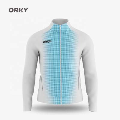 China Breathable Quick Dry And Never Fade Team Suit Wear Soccer Coat ORKY Soccer Short Sleeve Stunning Uniform Mens Womens Long Tank Top Custom Sleeve for sale