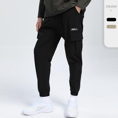 China Men's Fitness Training Pants QUICK DRY Chinos Male Manufacturer Male Breathable Loose Zipper Jogging Khaki Mens Slim Chinos for sale