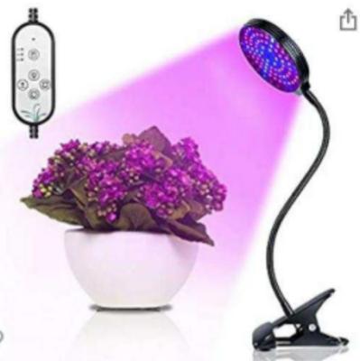 China Seed Starting Around 1/2/3 Head Full Led Spectrum Timer Dimmable Grow Light Desktop Clip Plant Indoor Grow Light Flexible Clip Led Grow Lights for sale